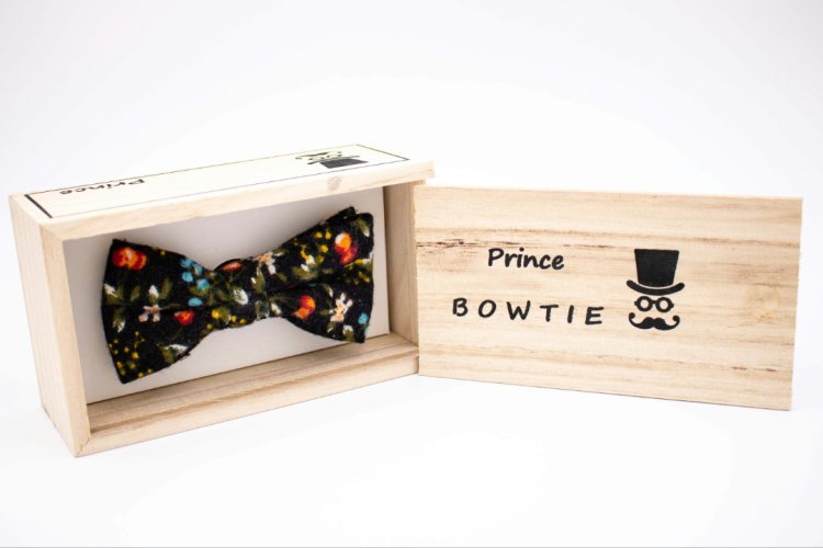Prince Bowtie Schleife In Holzbox
